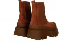 Botki -200 124 4173 A-116 Tan Suet 200010, Brązowy, Skóra naturalna | Bayla Discount