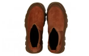 Botki -200 124 4173 A-116 Tan Suet 200010, Brązowy, Skóra naturalna | Bayla Discount