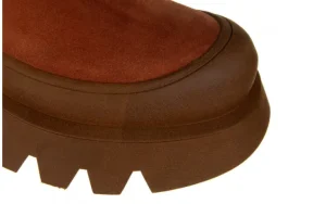 Botki -200 124 4173 A-116 Tan Suet 200010, Brązowy, Skóra naturalna | Bayla Discount