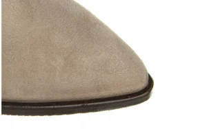 Botki -161 077 39499 Beige Nubuck 161550, Szary, Skóra naturalna | Bayla Sale