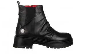 Botki -161 177 4008 Black 161618, Czarny, Skóra naturalna | Bayla Best