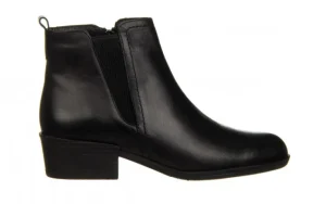 Botki -161 077 41439 Black 161551, Czarny, Skóra naturalna | Bayla Fashion