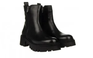 Botki -161 138 23512 Black 161598, Czarny, Skóra naturalna | Bayla Best