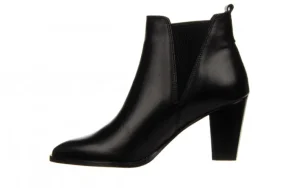 Botki -161 077 39498 Black 161548, Czarny, Skóra naturalna | Bayla Discount