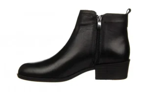 Botki -161 077 41439 Black 161551, Czarny, Skóra naturalna | Bayla Fashion