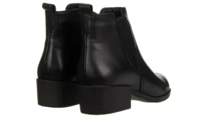 Botki -161 077 41439 Black 161551, Czarny, Skóra naturalna | Bayla Fashion