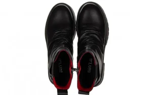 Botki -161 177 4008 Black 161618, Czarny, Skóra naturalna | Bayla Best