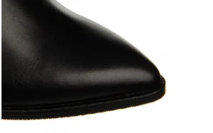 Botki -161 077 39498 Black 161548, Czarny, Skóra naturalna | Bayla Discount