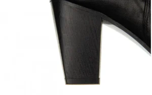 Botki -161 077 39498 Black 161548, Czarny, Skóra naturalna | Bayla Discount