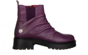 Botki -161 177 4008 Purple 161619, Fioletowy, Skóra naturalna | Bayla Clearance