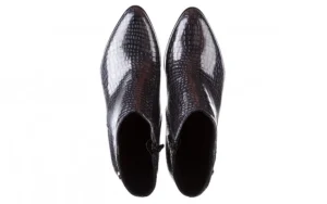 Botki -194 9621 1784 Szary 194005, Skóra naturalna lakierowana | Bayla New