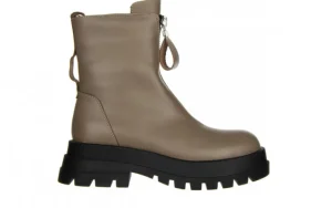 Botki -161 054 2916 Taupe 161390, Beżowy, Skóra naturalna | Bayla Outlet