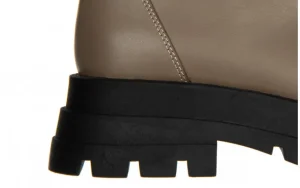 Botki -161 054 2916 Taupe 161390, Beżowy, Skóra naturalna | Bayla Outlet