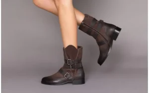 Botki -161 050-09435 Black, Czarny, Skóra naturalna | Bayla Fashion