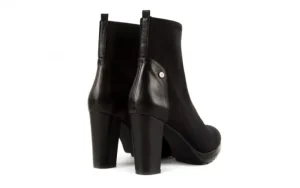 Botki -106 321001 Black, Czarny, Materiał | Bayla Outlet