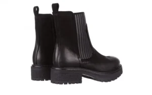 Botki -161 050-0508 Black, Czarny, Skóra naturalna | Bayla Clearance