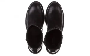 Botki -161 050-0508 Black, Czarny, Skóra naturalna | Bayla Clearance