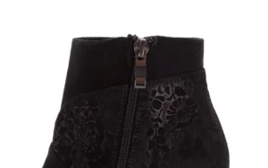 Botki -097 19 Botki Czarne, Skóra naturalna | Bayla Fashion