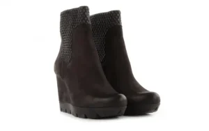 Botki -099 8431 Czarny, Skóra naturalna | Bayla Hot