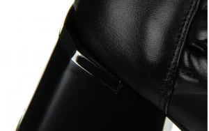 Botki -200 155 F-3784 21-297 200028, Czarny, Skóra naturalna | Bayla Hot