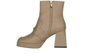 Botki -159 4493 001-F Beż Lico 159086, Skóra naturalna | Bayla Clearance