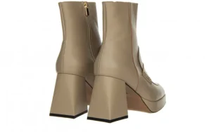 Botki -159 4493 001-F Beż Lico 159086, Skóra naturalna | Bayla Clearance