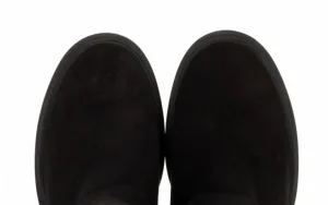 Botki -159 4834 003-F Czarny Welur 159181, Skóra naturalna | Bayla Discount