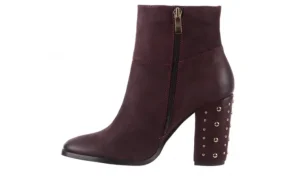 Botki -170 2137 Fioletowe, Skóra naturalna | Bayla Sale