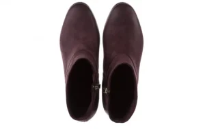 Botki -170 2137 Fioletowe, Skóra naturalna | Bayla Sale