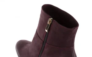 Botki -170 2137 Fioletowe, Skóra naturalna | Bayla Sale