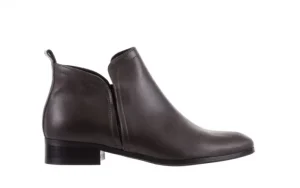 Botki -076 1592 Grafit, Skóra naturalna | Bayla Outlet