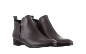 Botki -076 1592 Grafit, Skóra naturalna | Bayla Outlet