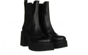 Botki -200 151 H22K7388 01 200024, Czarny, Skóra naturalna | Bayla Fashion