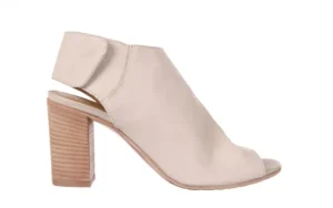 Botki -136 3689 Nabuk Beige, Beż, Skóra naturalna | Bayla Outlet