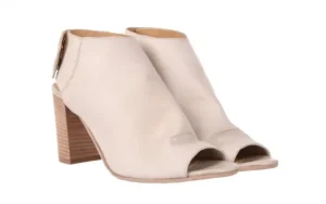 Botki -136 3689 Nabuk Beige, Beż, Skóra naturalna | Bayla Outlet