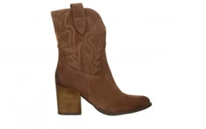 Botki -159 4910 008-P C Rudy Welur 159175, Skóra naturalna | Bayla Online