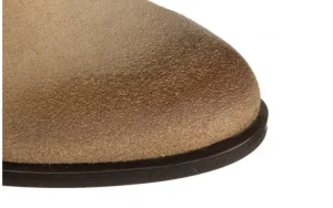 Botki -159 5076 001-P Piasek Welur 159186, Skóra naturalna | Bayla Hot