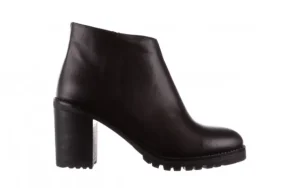 Botki -196 969601 Siy Soft 196030, Czarny, Skóra naturalna | Bayla Online