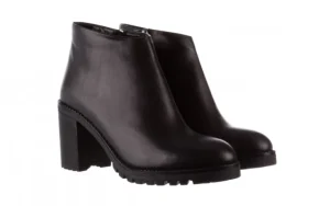 Botki -196 969601 Siy Soft 196030, Czarny, Skóra naturalna | Bayla Online