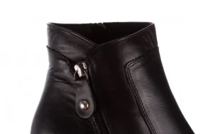 Botki -196 969607 Siy Soft 196032, Czarny, Skóra naturalna | Bayla Hot