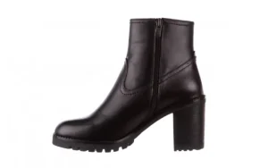 Botki -196 969608 Siy Soft 196033, Czarny, Skóra naturalna | Bayla New