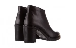Botki -196 969601 Siy Soft 196030, Czarny, Skóra naturalna | Bayla Online