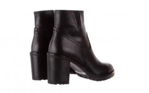 Botki -196 969608 Siy Soft 196033, Czarny, Skóra naturalna | Bayla New