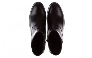 Botki -196 969608 Siy Soft 196033, Czarny, Skóra naturalna | Bayla New