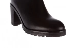 Botki -196 969601 Siy Soft 196030, Czarny, Skóra naturalna | Bayla Online