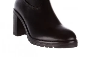 Botki -196 969608 Siy Soft 196033, Czarny, Skóra naturalna | Bayla New