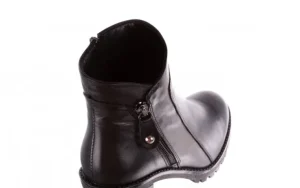 Botki -196 969607 Siy Soft 196032, Czarny, Skóra naturalna | Bayla Hot