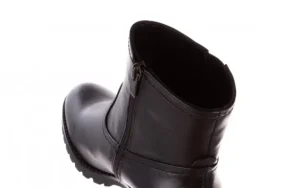 Botki -196 969608 Siy Soft 196033, Czarny, Skóra naturalna | Bayla New