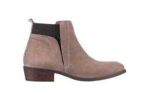 Botki -161 061-2004 Taupe, Szary, Skóra naturalna | Bayla Discount