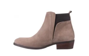 Botki -161 061-2004 Taupe, Szary, Skóra naturalna | Bayla Discount